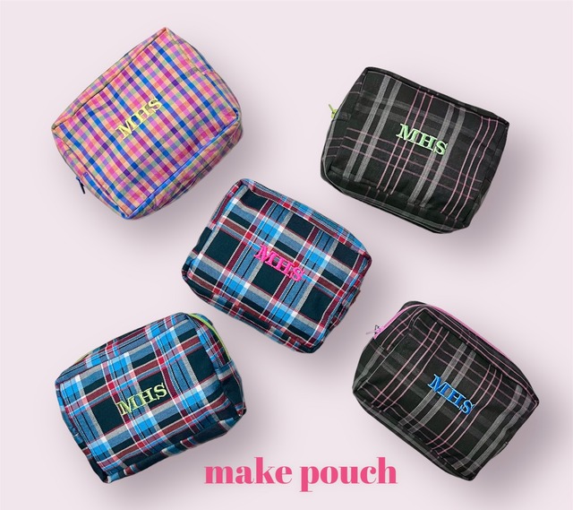 播州織　make pouch