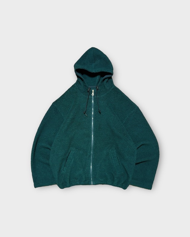 【VINTAGE】1990’s “LANDS’ END” Boa Fleece Zip Hoodie MADE IN USA