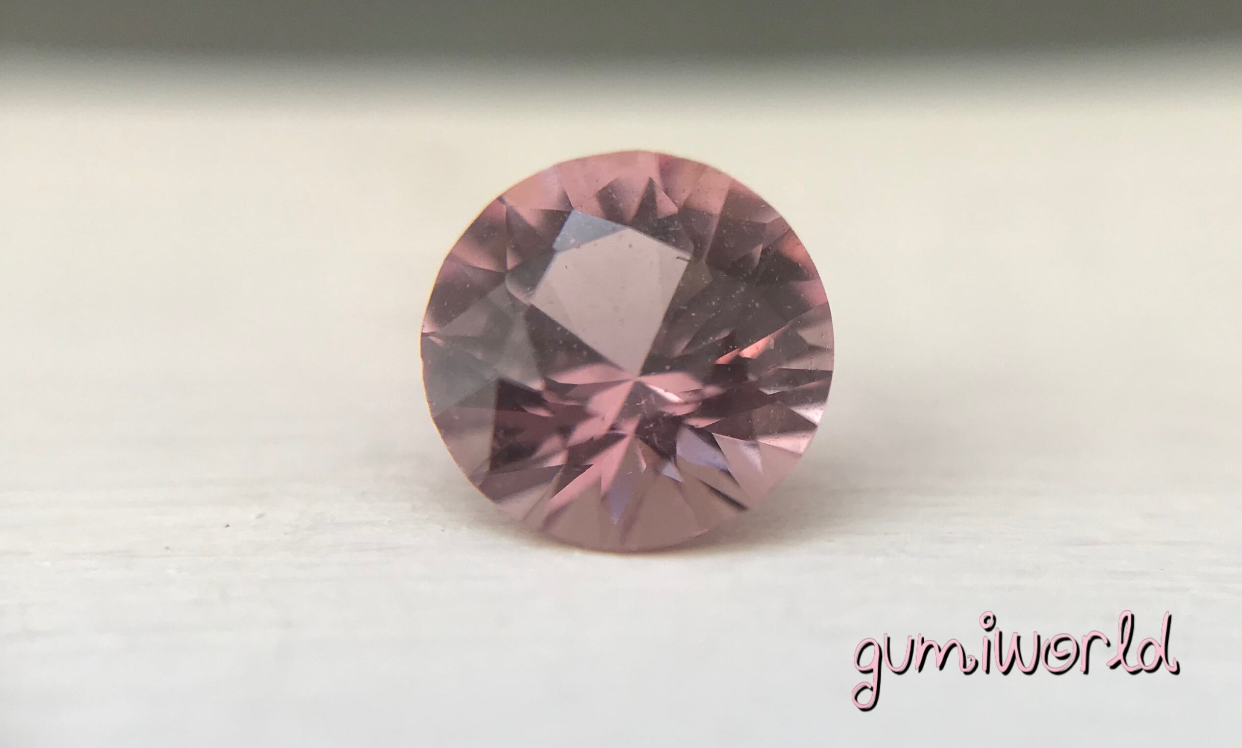 ピンクスピネル0.408ct ソーティングメモ付 | gumiworld works