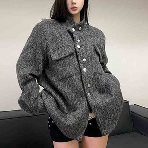 Design Button Jacket 502332