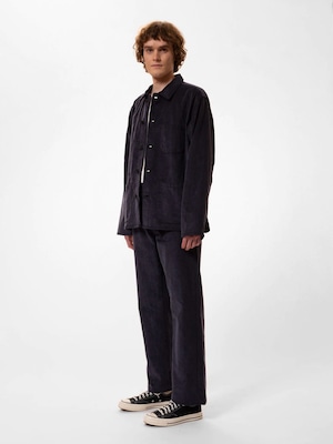 Nudie jeans 2023fall collection Buddy Classic Chore Jacket Cord Navy コーデュロイジャケット　ネイビー