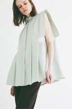 CLANE PANELL PLEAT SQUARE SLEEVE SHIRTS 3色展開