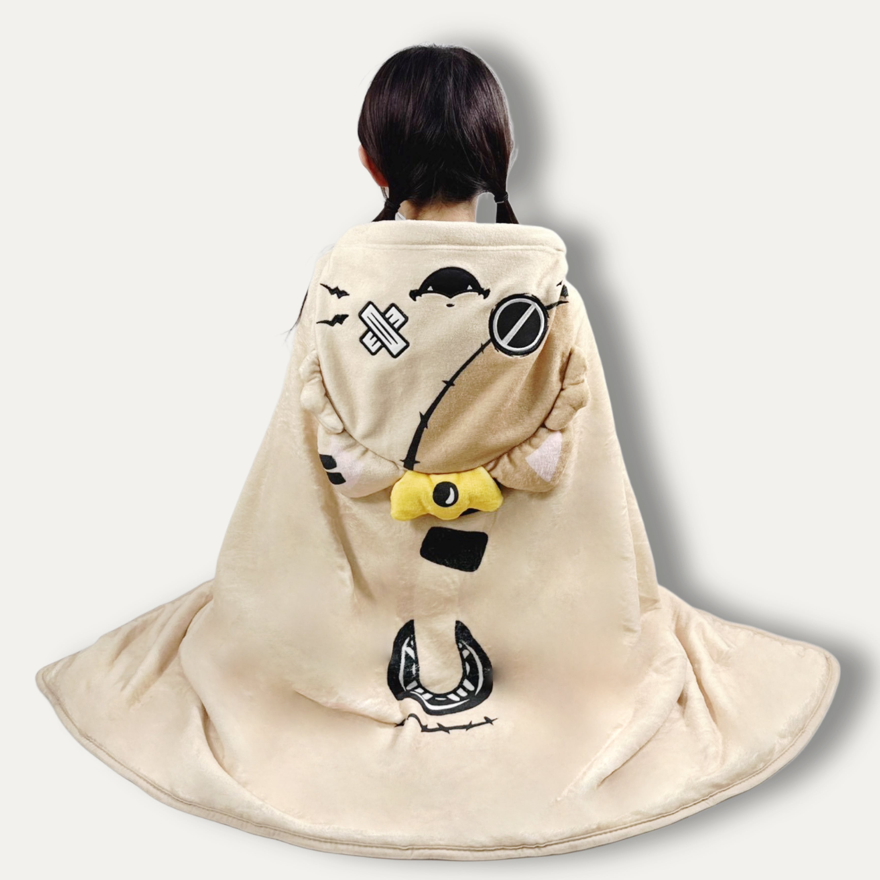 被れるミケ もこもこブランケット【クッション収納可】 | NIER CLOTHING