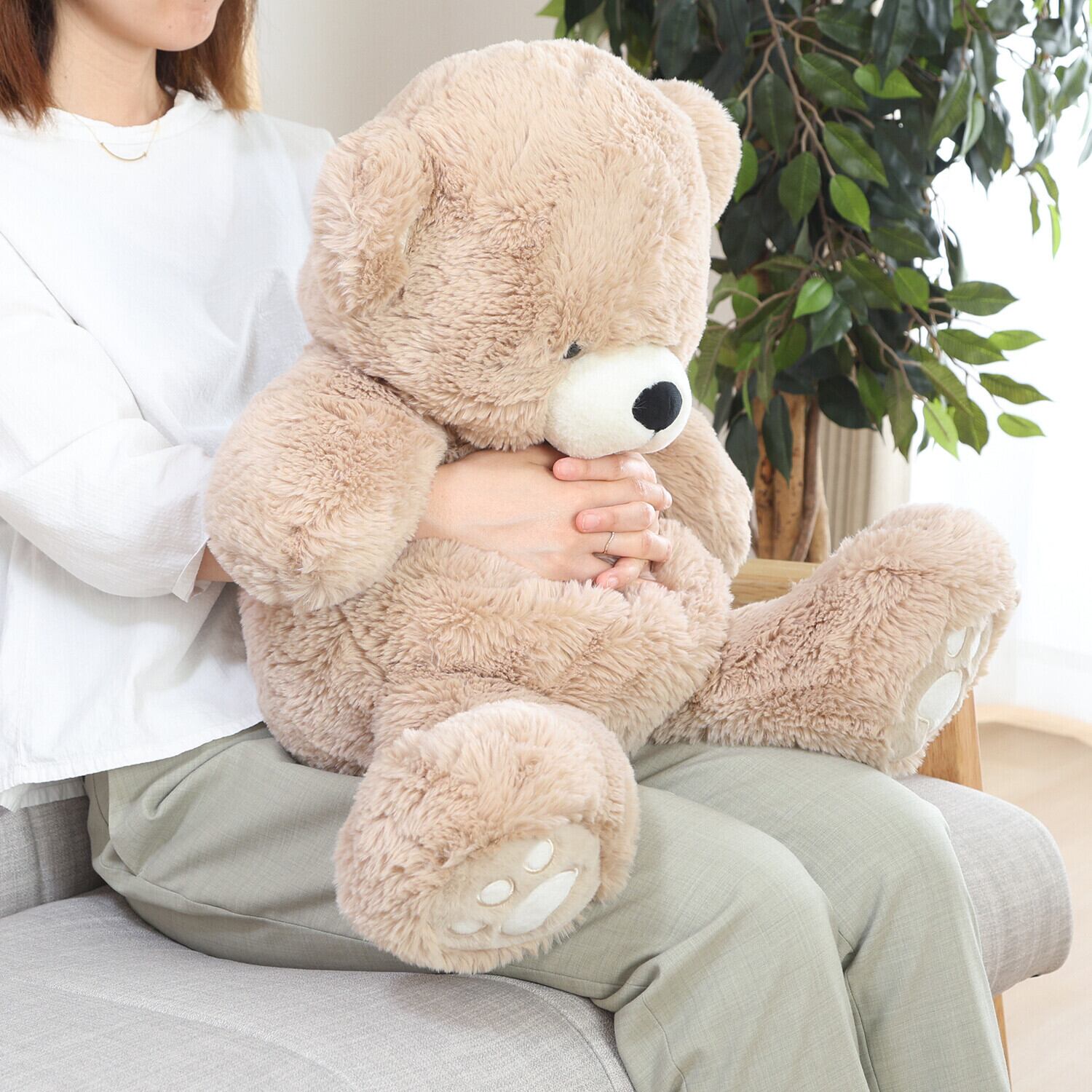 くま ぬいぐるみ ファーストトイ 抱き枕 高さ50cm テディベア