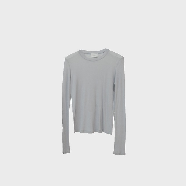 シアーロングスリーブTシャツ(グレー)