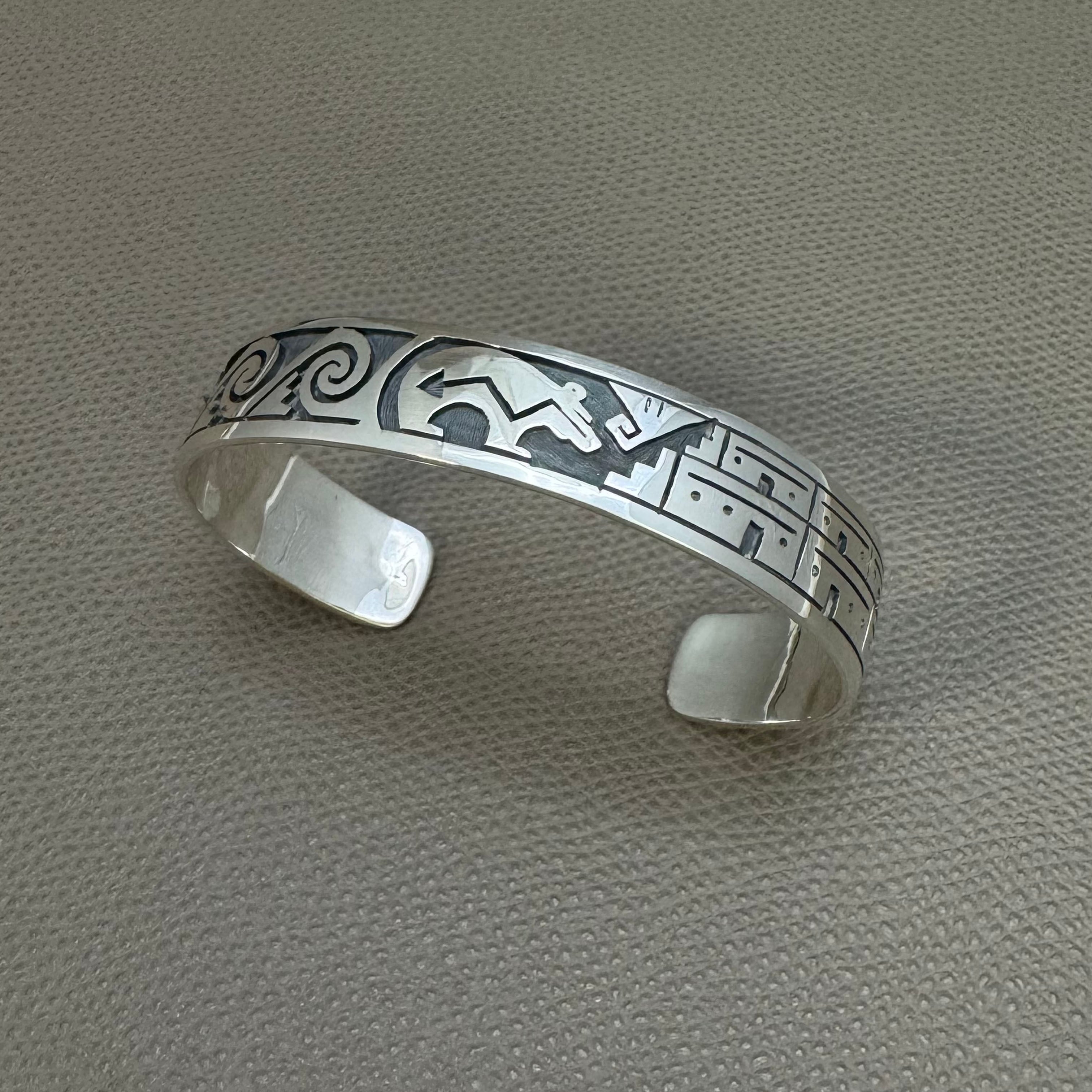 HOPI（ホピ）族 Clifton Mowa（クリフトン・モワ）作 オーバーレイ