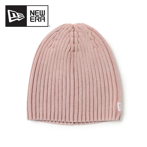 NEW ERA リブ ベーシック ビーニー Italian Wash ラスティピンク 15119616 ニューエラ ニット帽 ビーニー ユニセックス