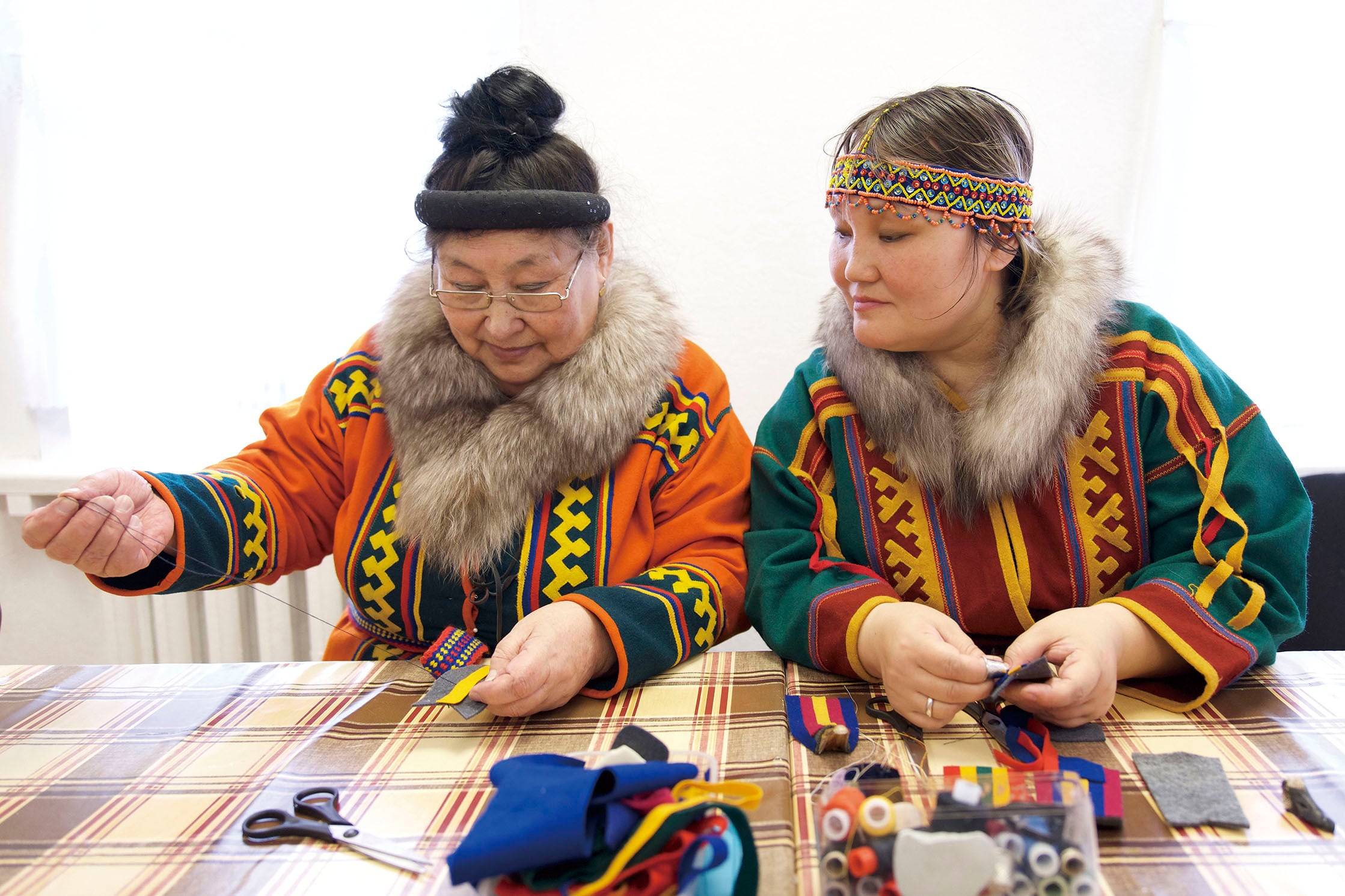 ロシア北方民族・ネネツの布人形の手作りキット(3種類)