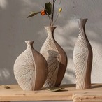 花瓶 フラワースタンド 木製 高さ29.5cm 生花 ドライフラワーレトロ おしゃれ ヴィンテージ 北欧