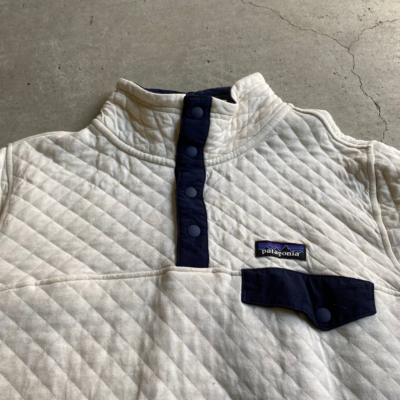 16年製 Patagonia パタゴニア オーガニックコットン キルト スナップT ...