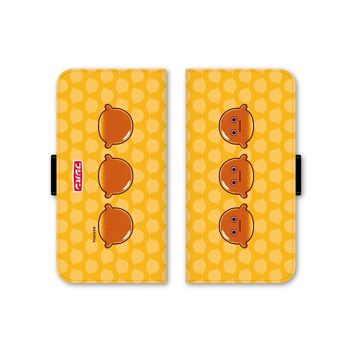 フジパン 手帳型 スマートフォンケース マルチ スライド クリップ52 L