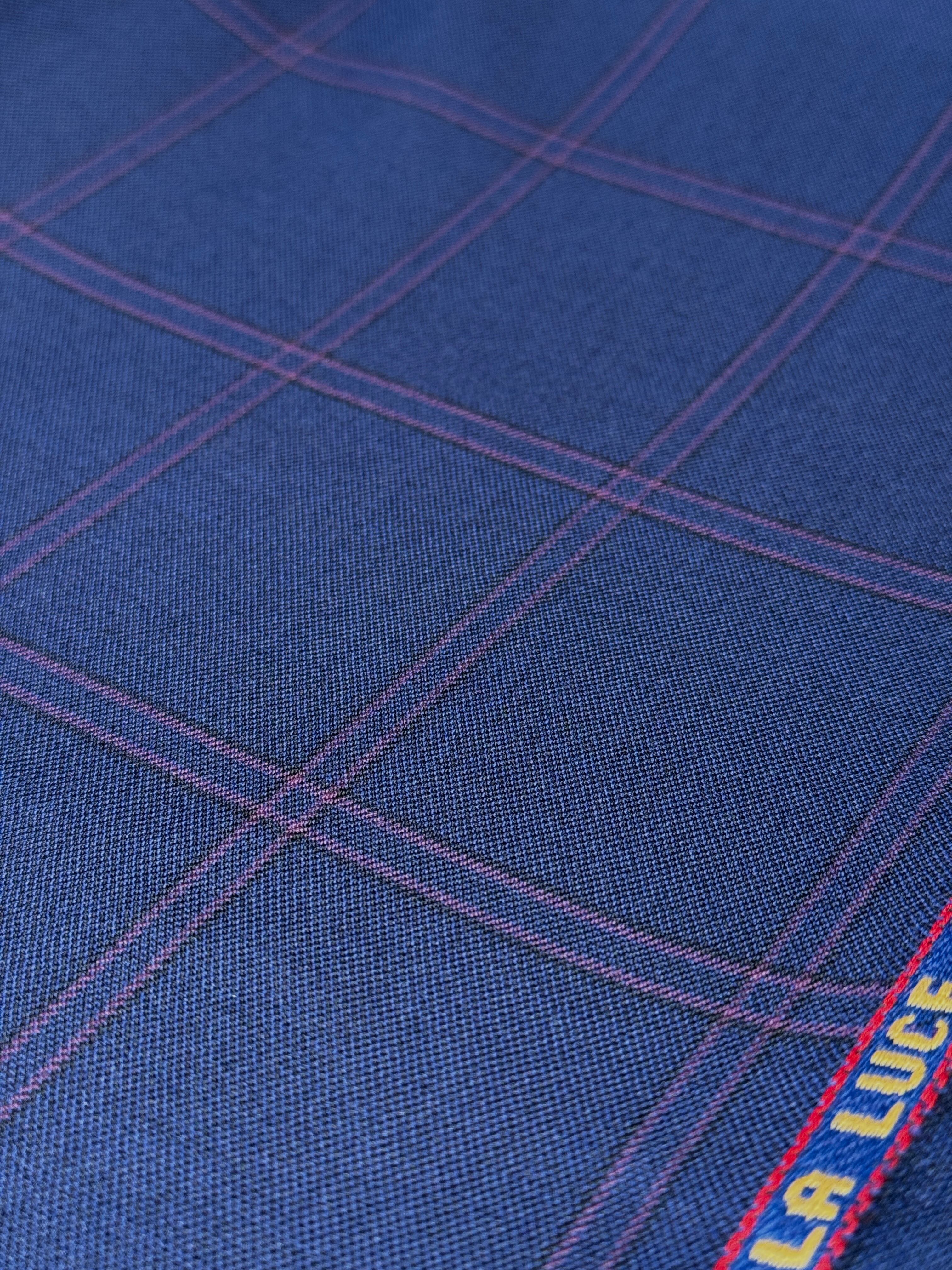 極美品☆【ギンザグローバルスタイル】カルロバルベラ生地　オーダーメイド 3ピース CARLO BARBERA-カルロ バルベラ【デッドストック生地】 | 福岡の