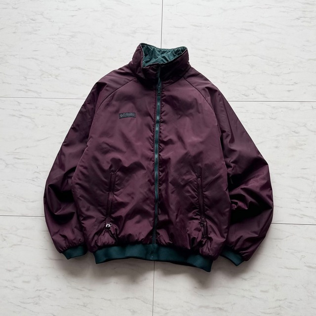 2way, 90s Columbia reversible blouson men