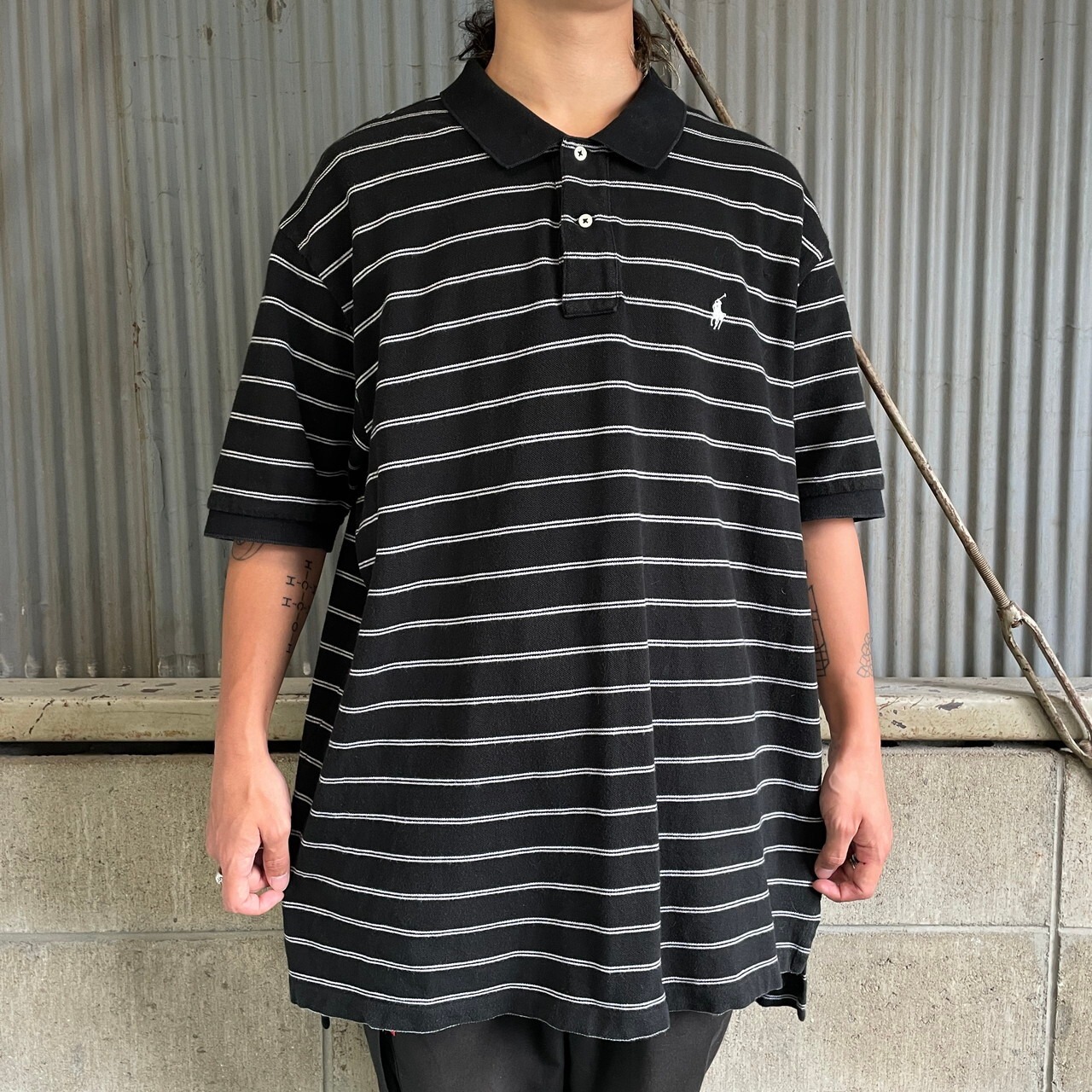 ビッグサイズ Polo by Ralph Lauren オールドラルフローレン 鹿の子 
