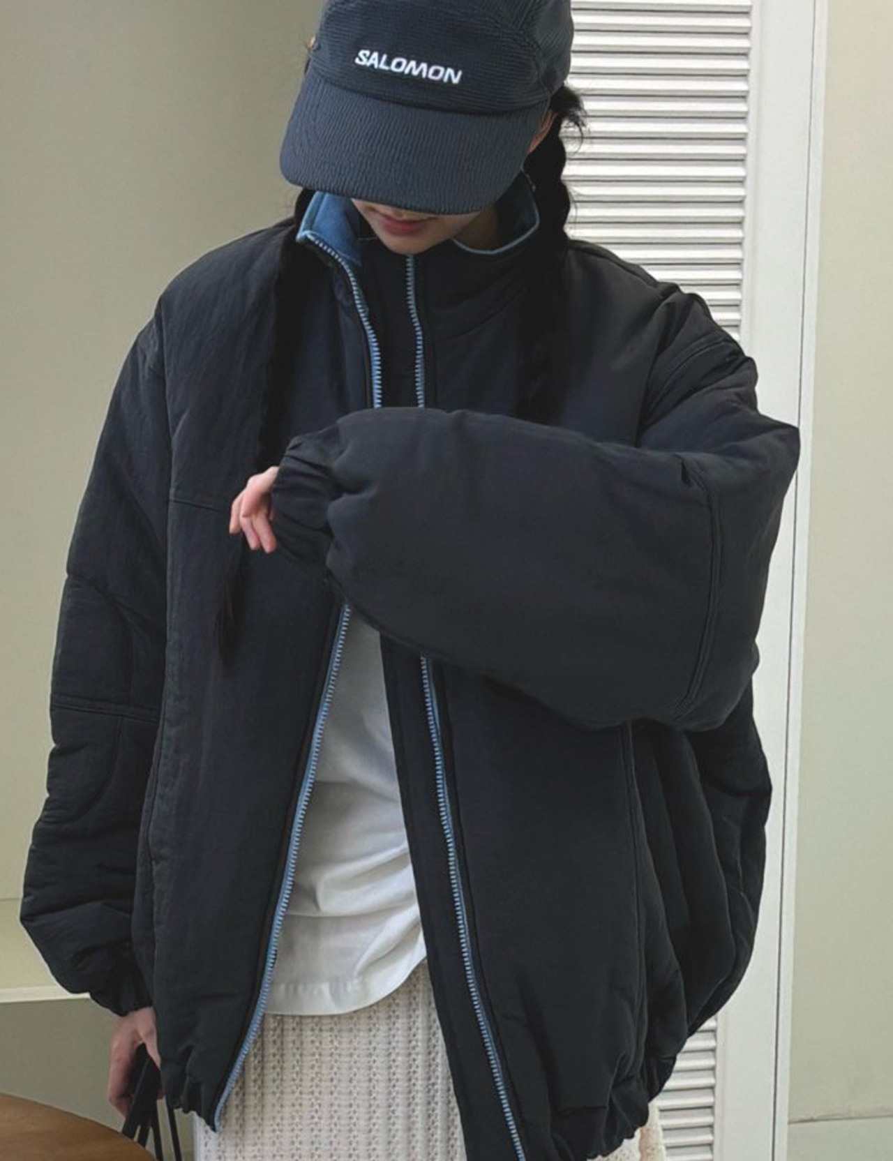 【新作5％OFF・3日間】Casual Padding Jumper_2colors