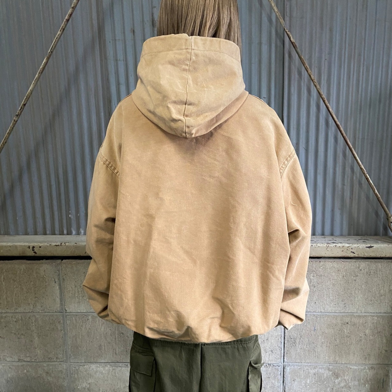 80年代 Carhartt カーハート サーマルライナー ダックパーカー 