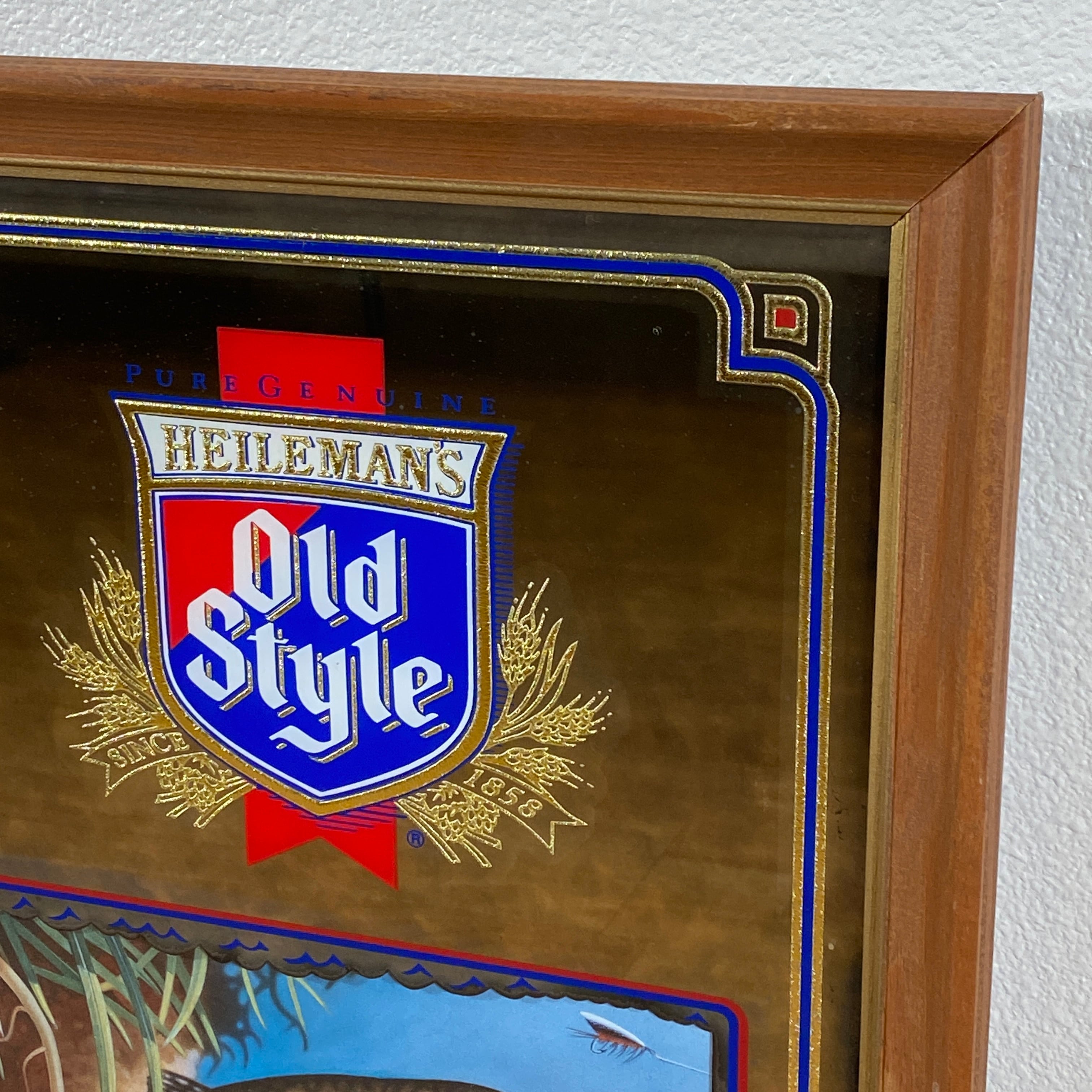 1113【1992年】ビンテージ パブミラー Heileman's Old Style | VINTAGE