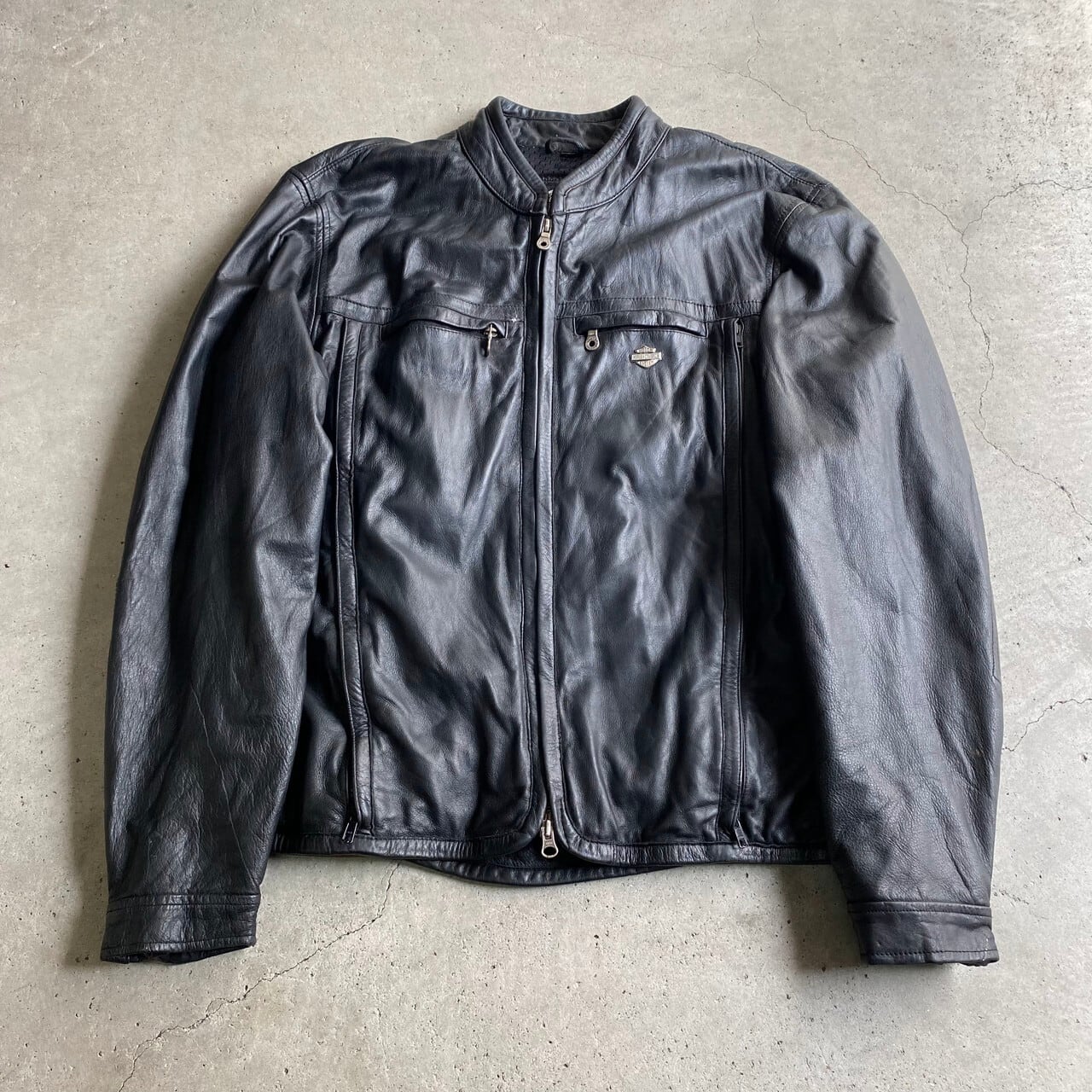 00年代 HARLEY-DAVIDSON ハーレーダビッドソン ワッペン シングル 
