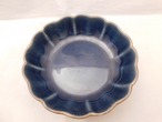 瑠璃なます皿(１客) collard porcelain  one plate(sapphire)