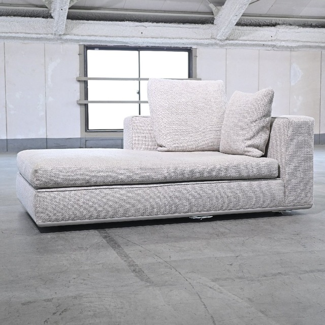 イタリア製 Minotti 80万「Powell /パウエル」ソファ 左アーム モジュール イタリア ミノッティ モダン ラグジュアリー リビング【中古家具/中古インテリア/USED家具ユーズド家具/リサイクル】