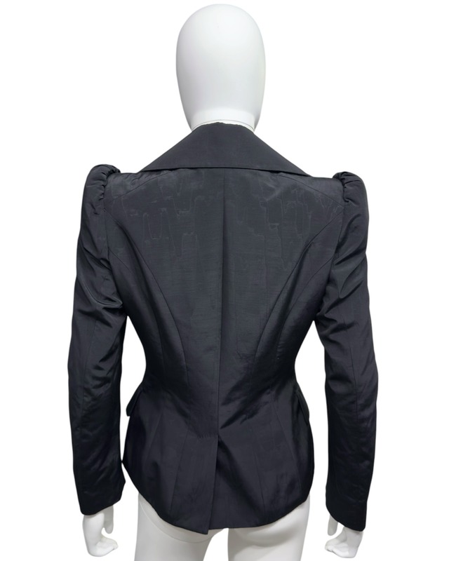 SS1997 YVES SAINT LAURENT COLLARLESS JACKET
