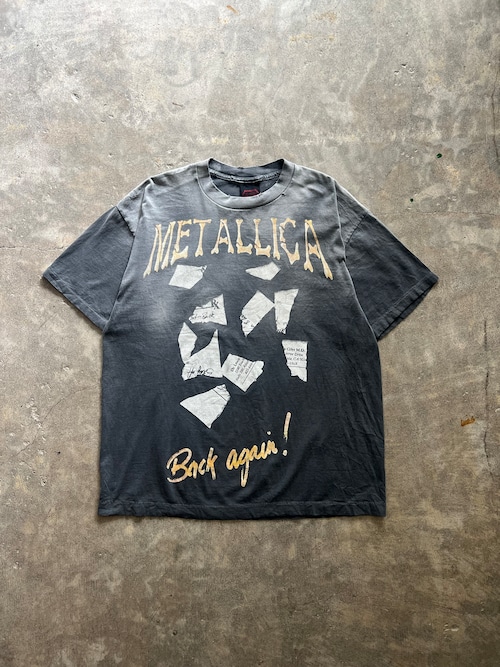 METALLICA Back again! 両面プリント Tシャツ XL リメイク