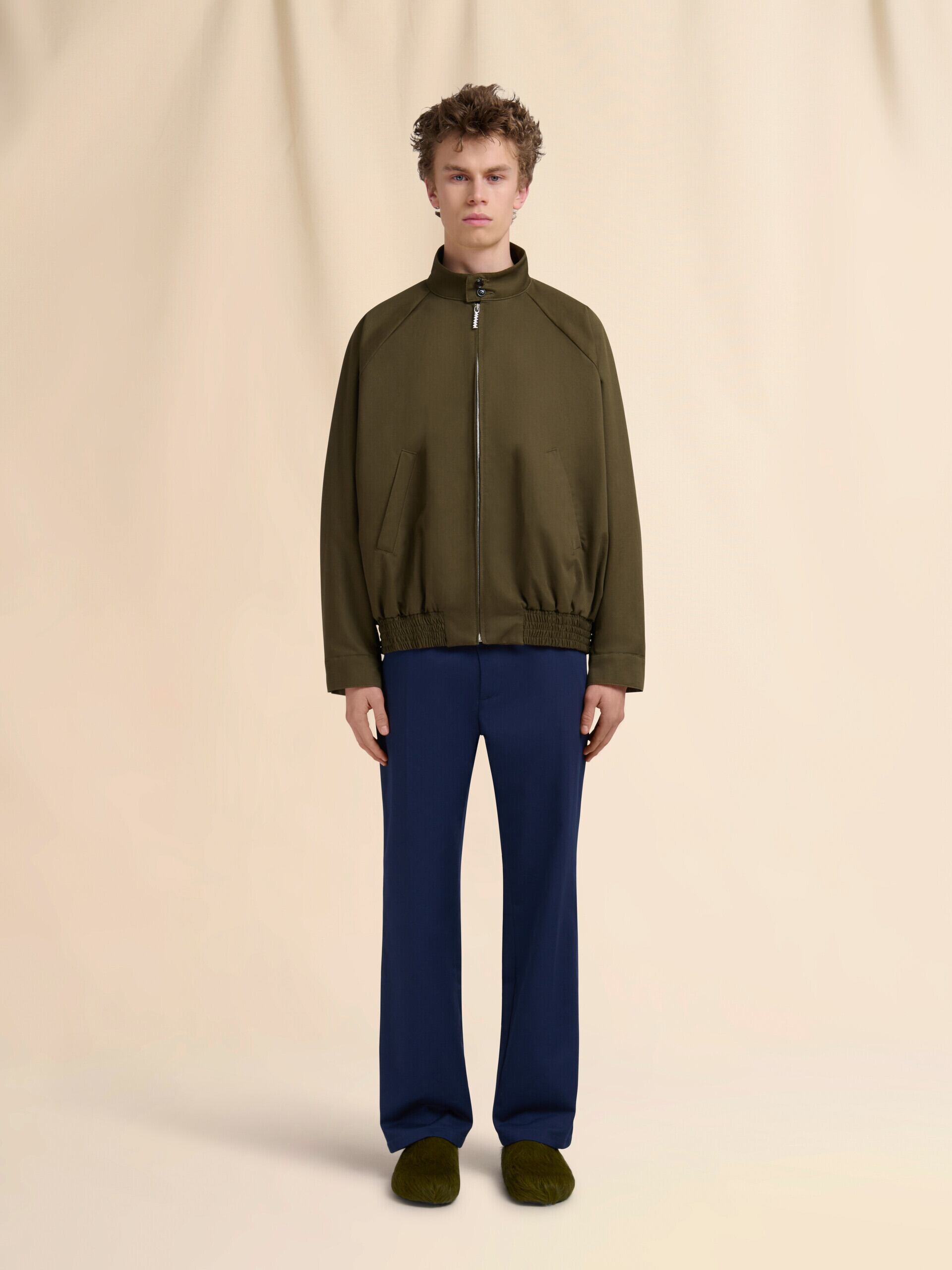 MARNI コーティング加工 中綿 ウールコーチジャケット 48 星野源着 MARNI コーティング加工 中綿 ウールコーチジャケット 48 星野源