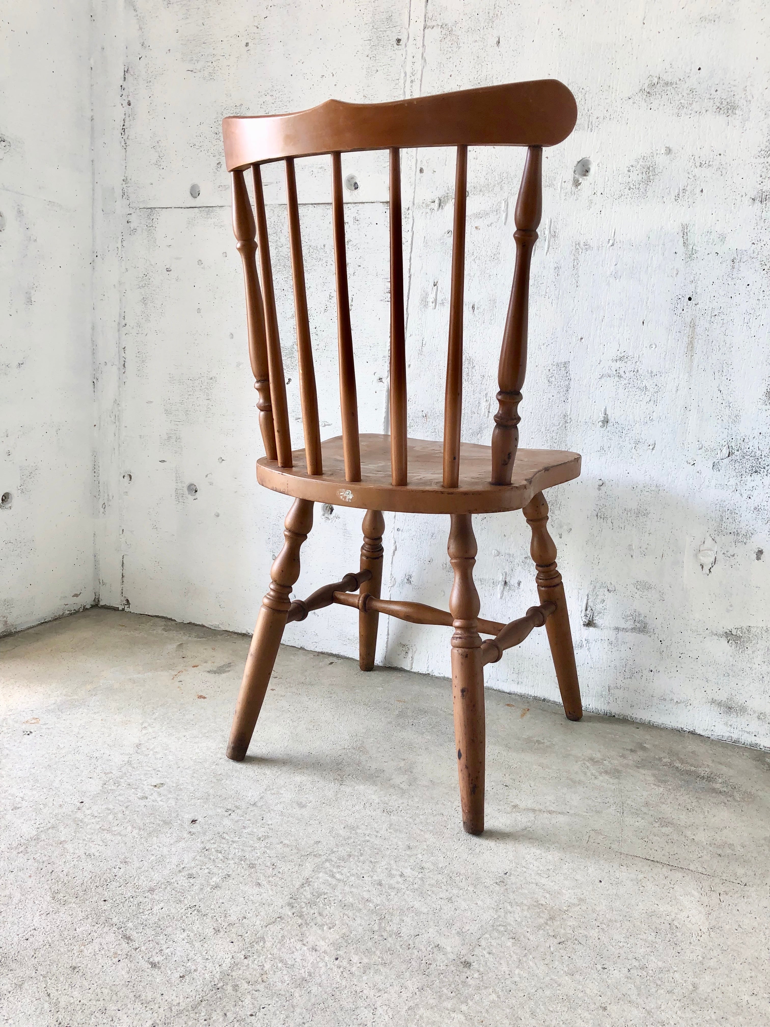 ろくろ脚の木製チェア［古家具］ | giraffes craft
