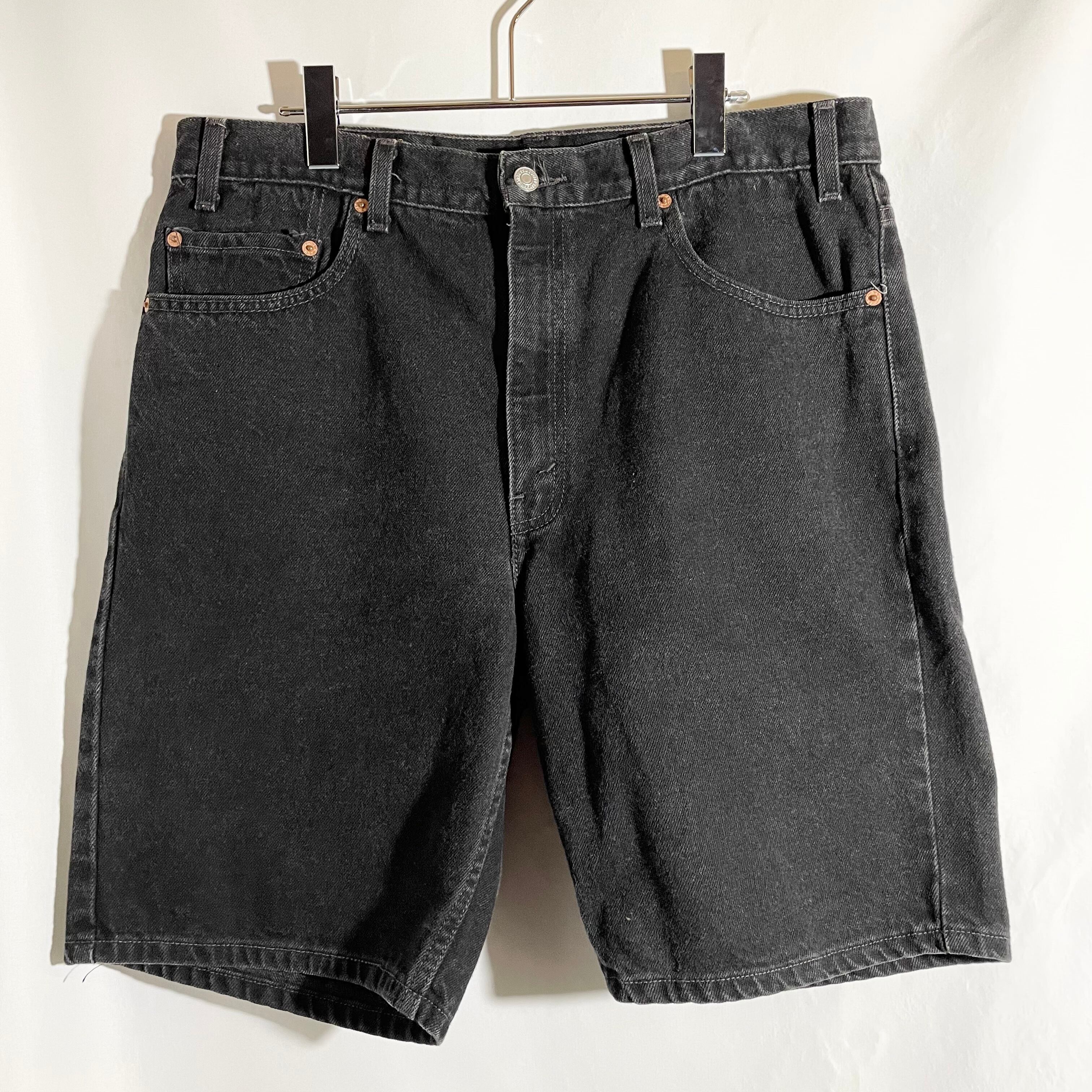 90's Levi's 505 ブラックデニムショーツ | 古着屋 Boogie