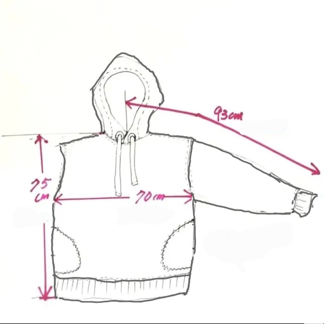 モコモコBIGパーカー 黒【ワンサイズ】 | セーラーズsailors