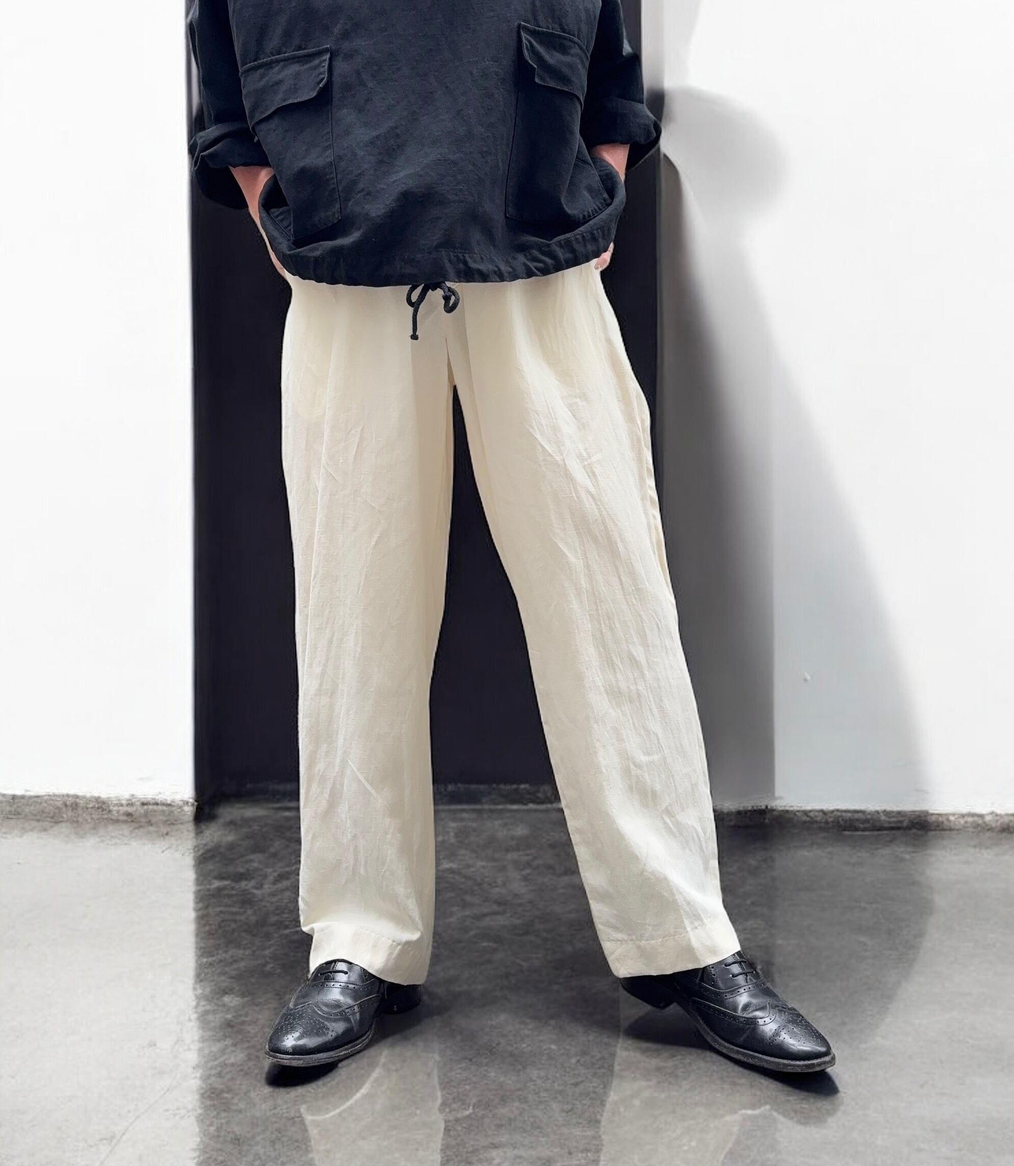 Polo by Ralph Lauren” Silk × Linen Slacks | FRISKY 古着屋 中目黒