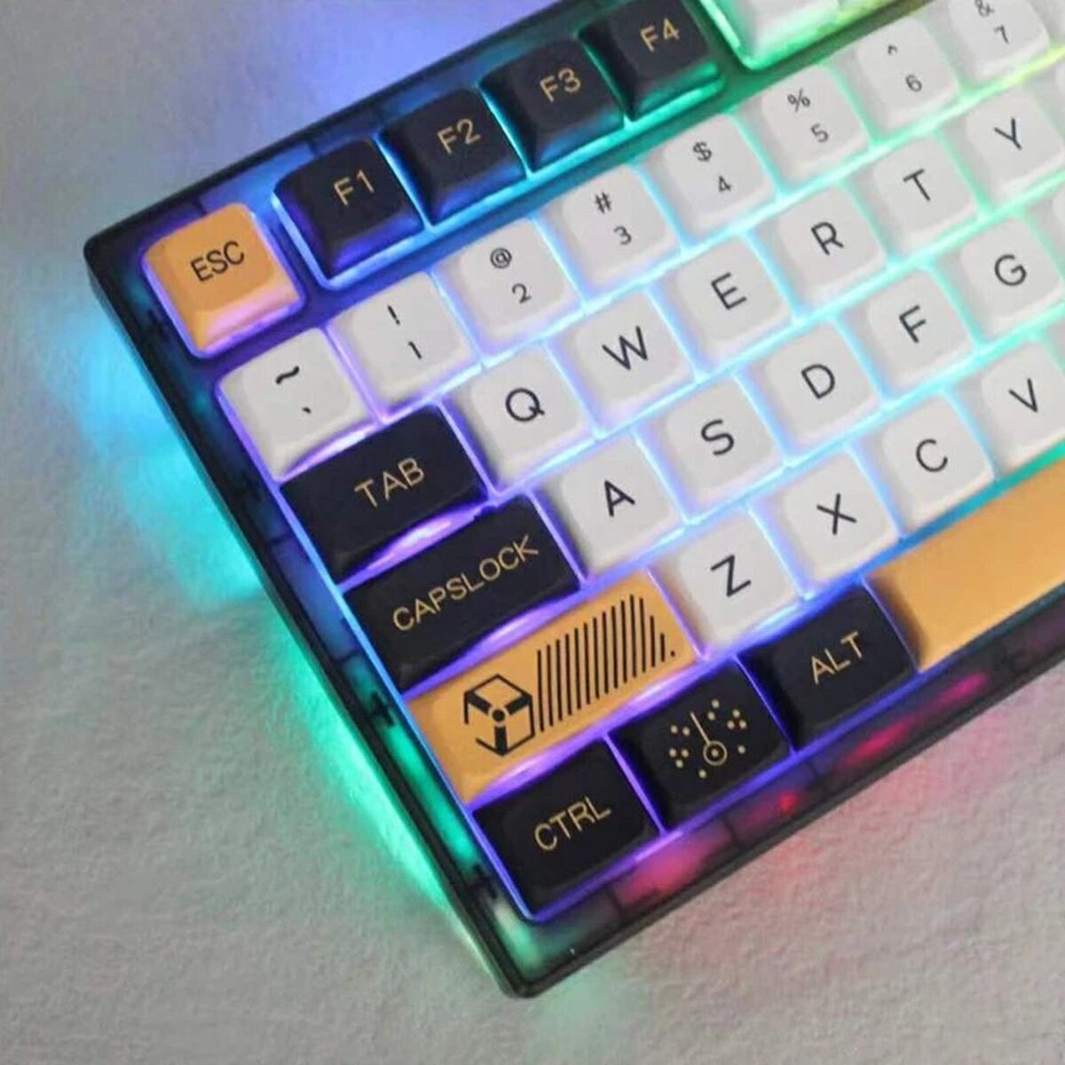 moriguchi yamatokeyball61 XDALキーキャップ キーキャップ XDA XDAL DSA 130キー PBT ANSI 英語配列 メカニカル