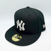 NEW ERA 59FIFTY/5950 Pearl Badge New York Yankees / ニューヨーク・ヤンキース ブラック