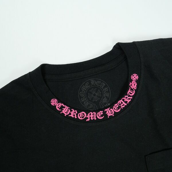 Size【XL】 CHROME HEARTS クロム・ハーツ NECK LOGO POCKET L/S TEE