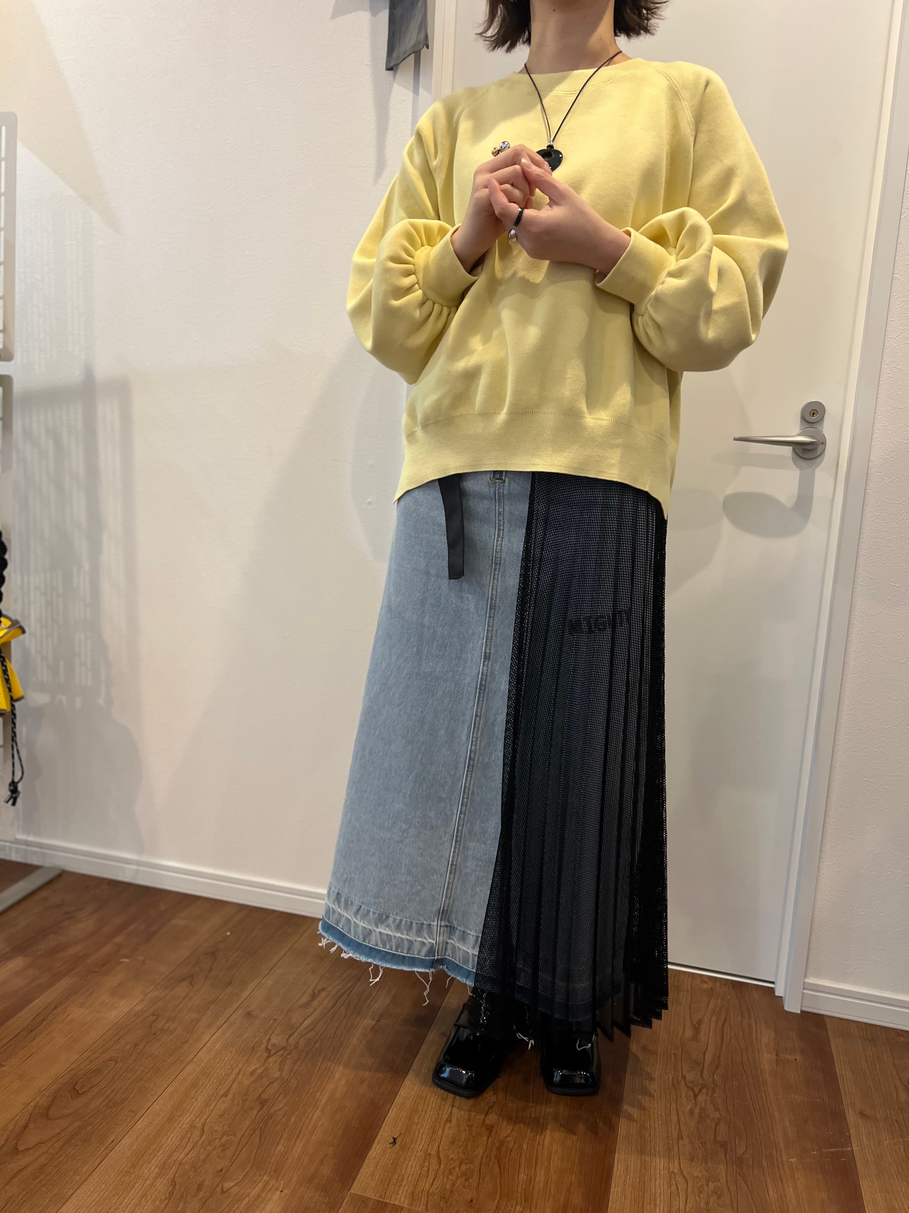【RISLEY】3wayメッシュ配色プリーツスカート