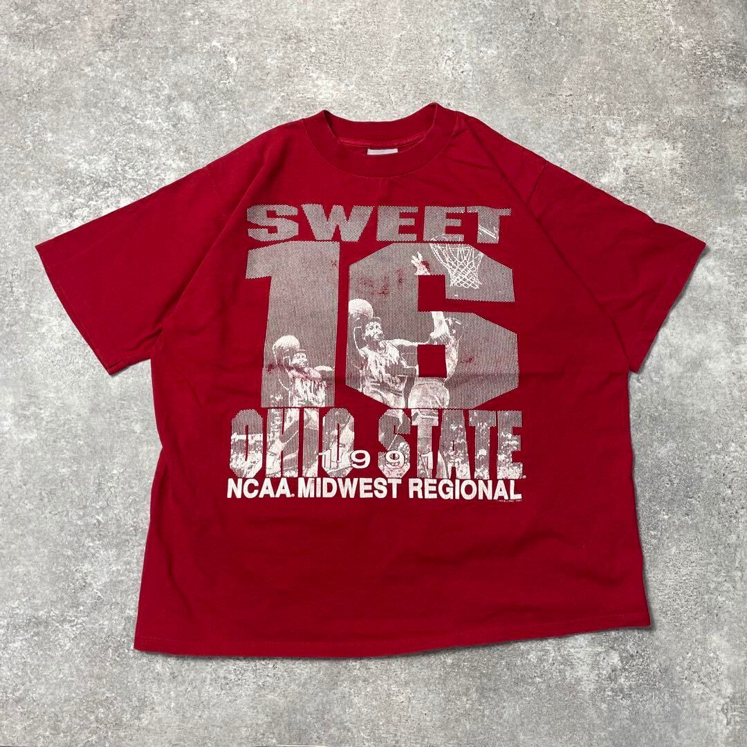 90s OHIO STATE オハイオ バスケ vintage T-shirts
