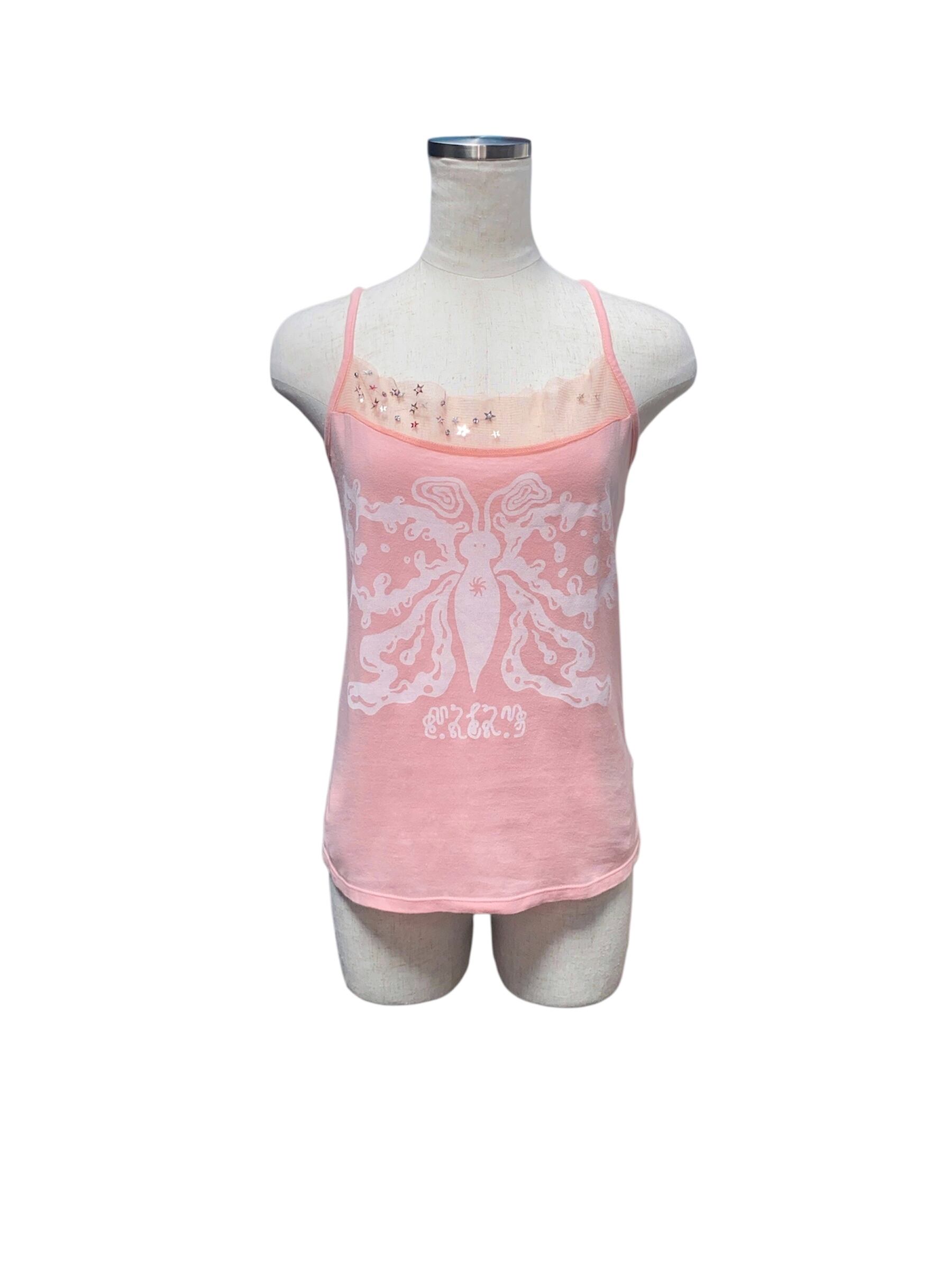 The world behind butterfly camisole