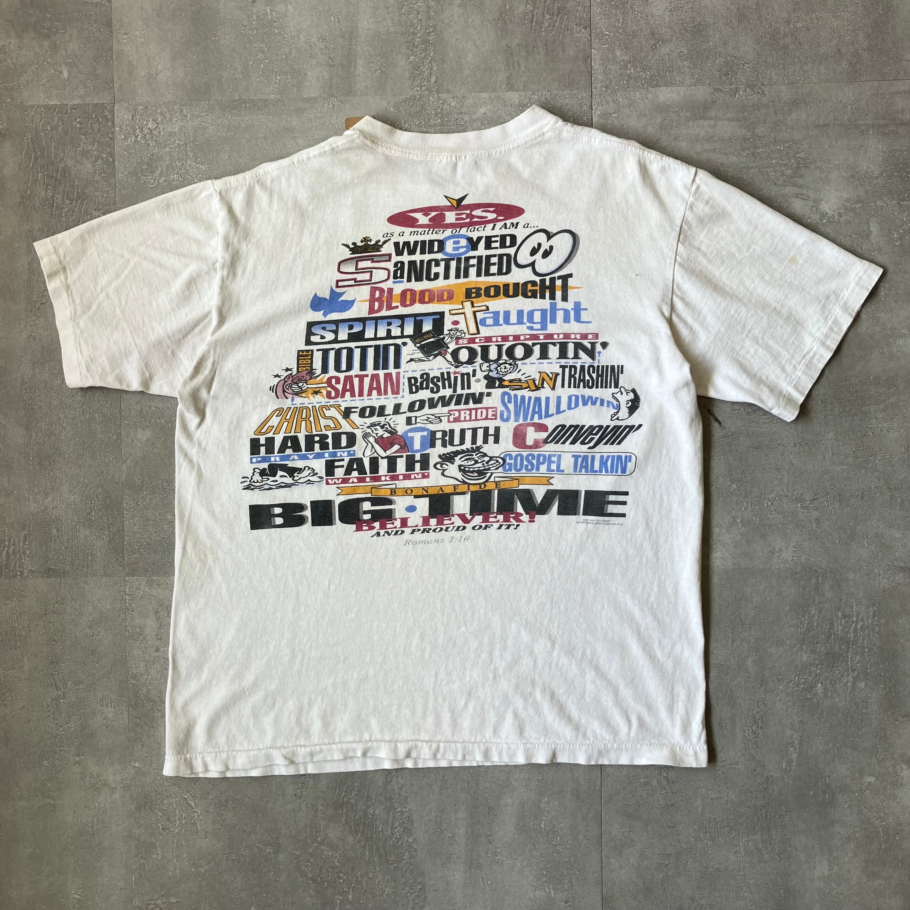 L size》SOF TEE 90s usa製 プリントTシャツ 両面プリント No L size》SOF TEE 90s usa製 プリントTシャツ 両面プリント No