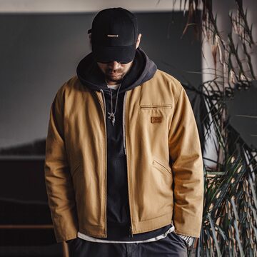 Dickies ディッキーズ ボアライナー ダック地ベスト メンズL 古着 