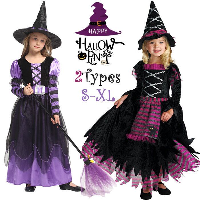 ハロウィン 衣装 子供 魔女 悪魔 ウィッチ コスチューム 着ぐるみ