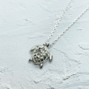 Hawaiian Double Honu Necklace〈S925〉