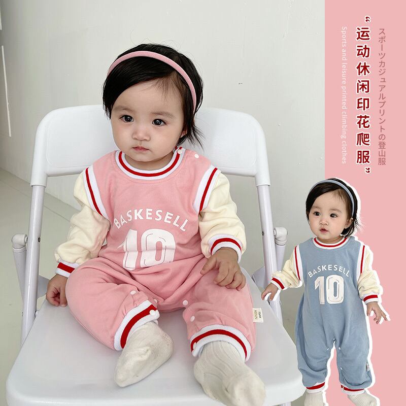 オータムジャンプスーツ オールインワン 秋物 超面白いベビーショップ36413844218