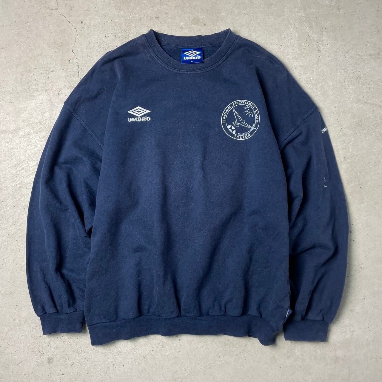 90年代 UMBRO アンブロ ロゴ刺繍 サッカー チームロゴ プリント 