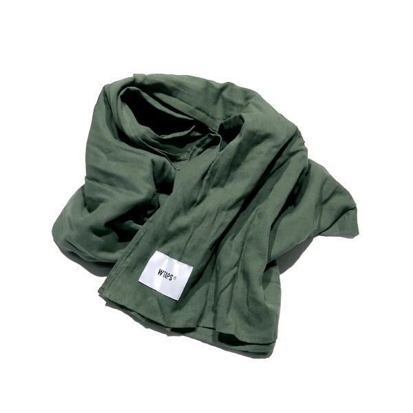 WTAPS 20AW WRAP/SCARF/LICO 202WVDT-AC01 ダブルタップス ラップ スカーフ オリーブドラブ【中古】 | Nana  International powered by BASE