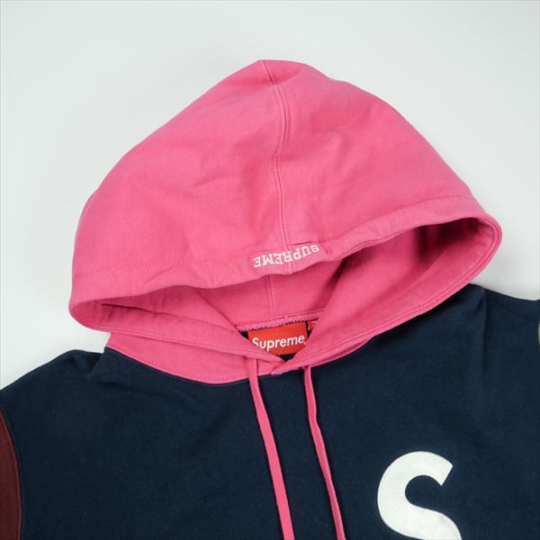 Size【M】 SUPREME シュプリーム 19SS S Logo Colorblocked Hooded