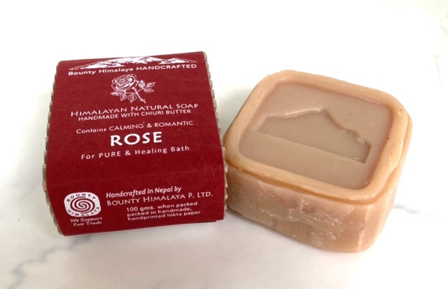 アーユルヴェーダローズソープ〈保湿〉 Bounty Himalaya Rose Soap