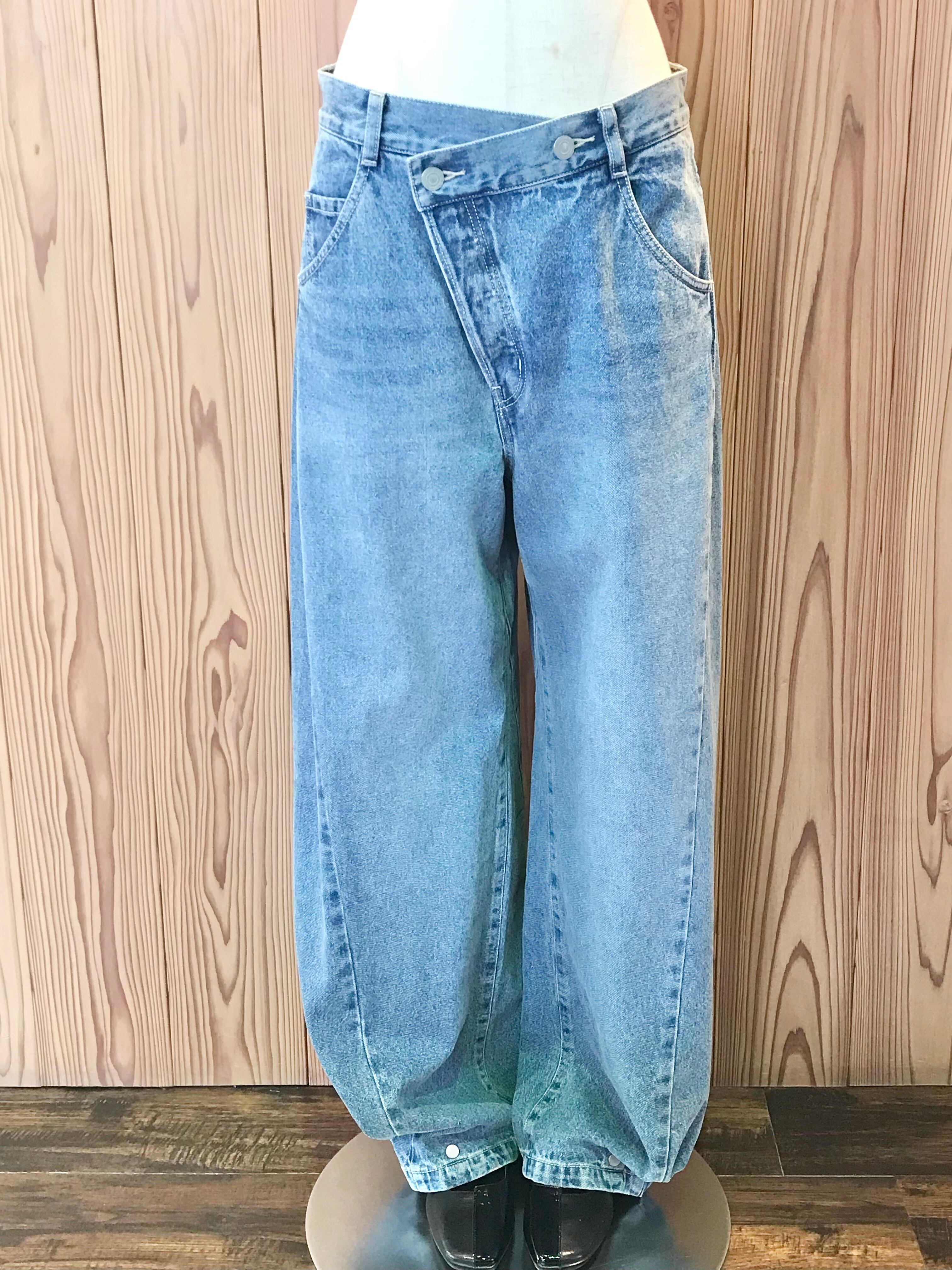 【GRACE CONTINENTAL】ラップ2wayデニムパンツ
