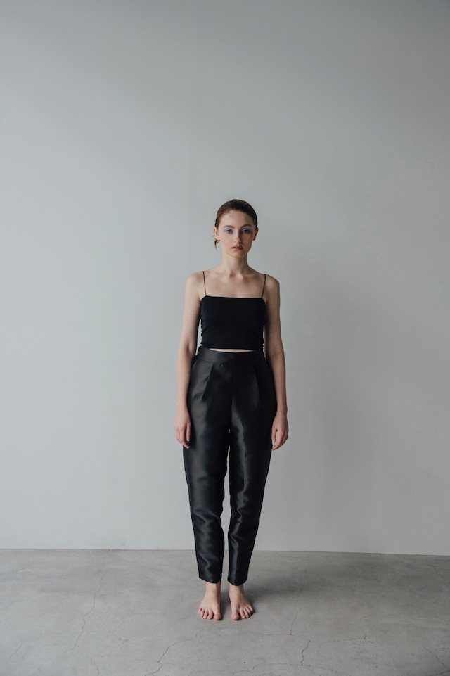 satin twill pants