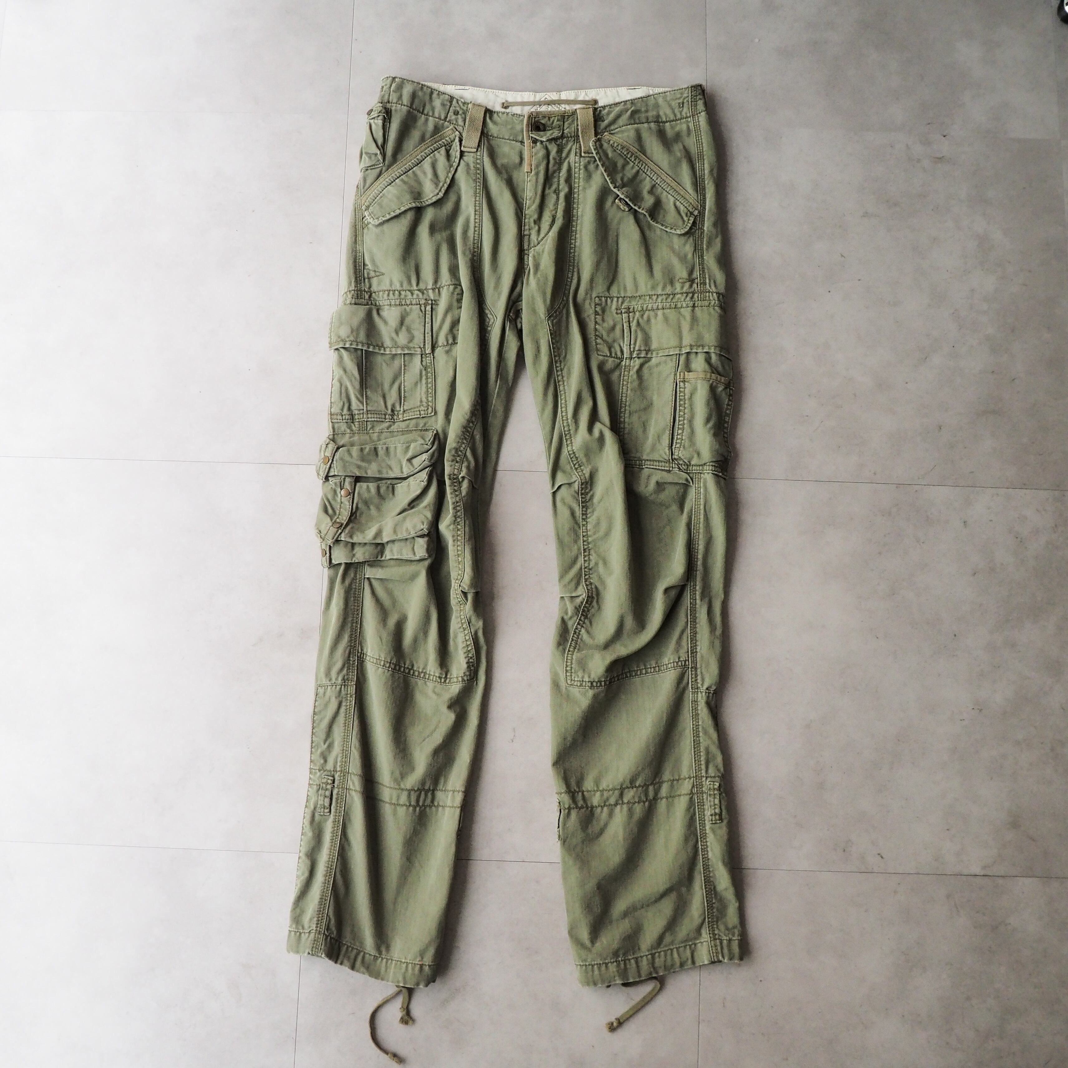 90s “comme des garçons homme” 田中オム AD1998 fade nylon pants 90