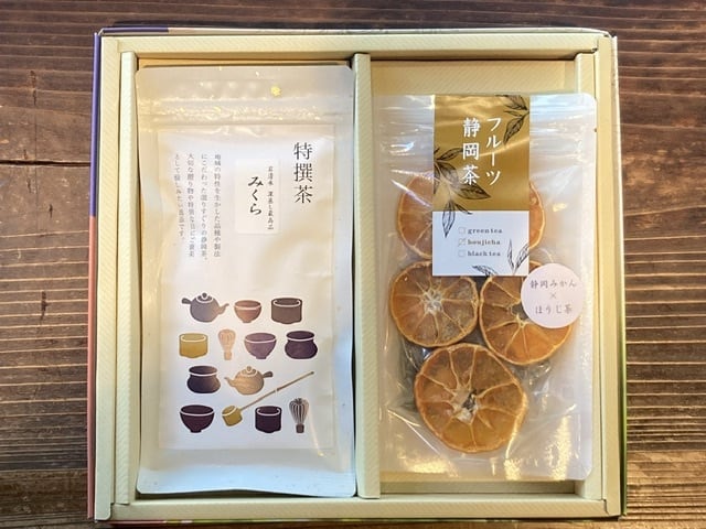 静岡茶とフルーツティーのギフト | 茶楽 山梨商店 / 和CAFE茶楽